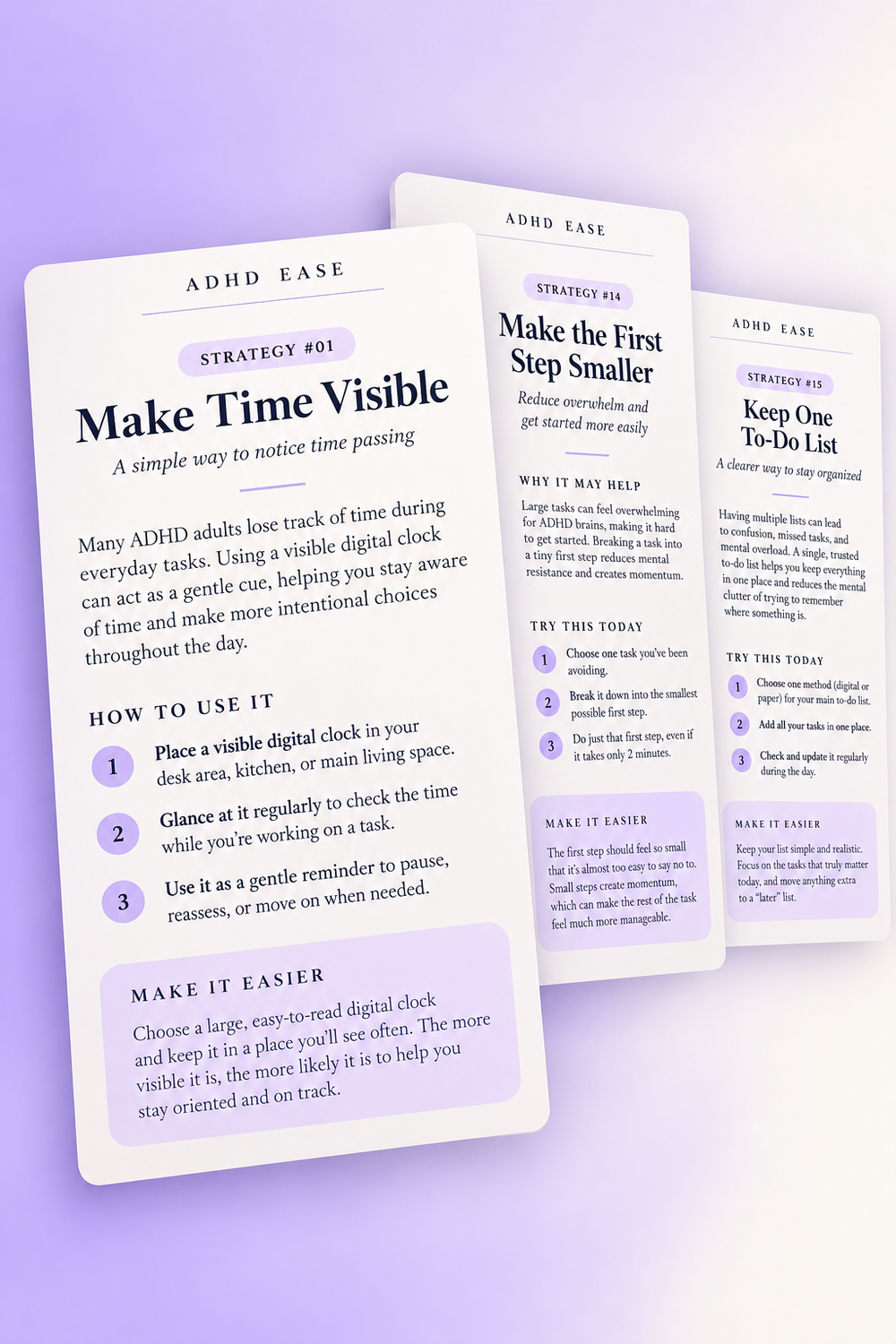 50 ADHD Strategies for Everyday Life